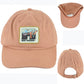 MTV Music Television Pink Adjustable Adults Unstructured Curved Bill Hat Cap