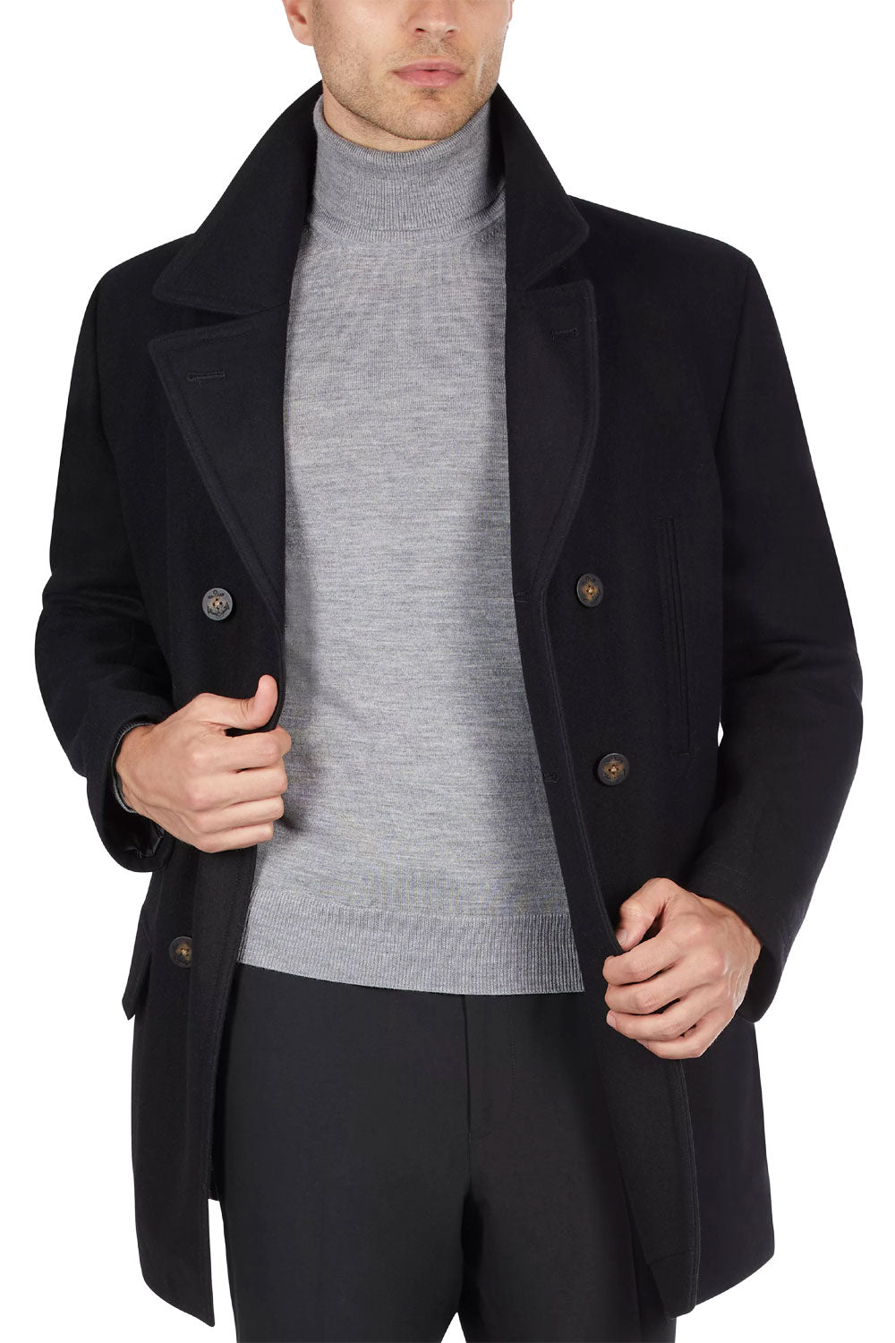 Ralph Lauren Men's Luke Raincoat Blue Size 44
