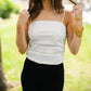 Buddylove - Jolie Vegan Leather Cropped Tank Top