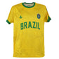 Urban Brazil Brasil Country Short Sleeve Round Neck Sublimation Soccer Jersey 2X