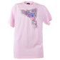 Laughlin River Rum 2013 Bike Show Rally Novelty Fashion Graphic Tee Cneck Pink