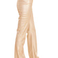 Dolce Cabo - Faux Leather Flare Pants