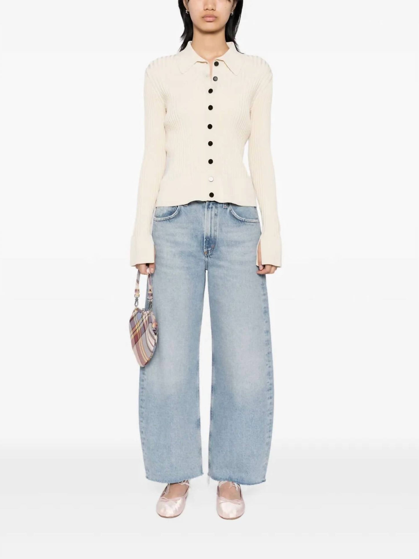 Agolde - Low Curve Fray Jean