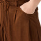 Steve Madden - Alysia Faux Suede Drawstring Pants