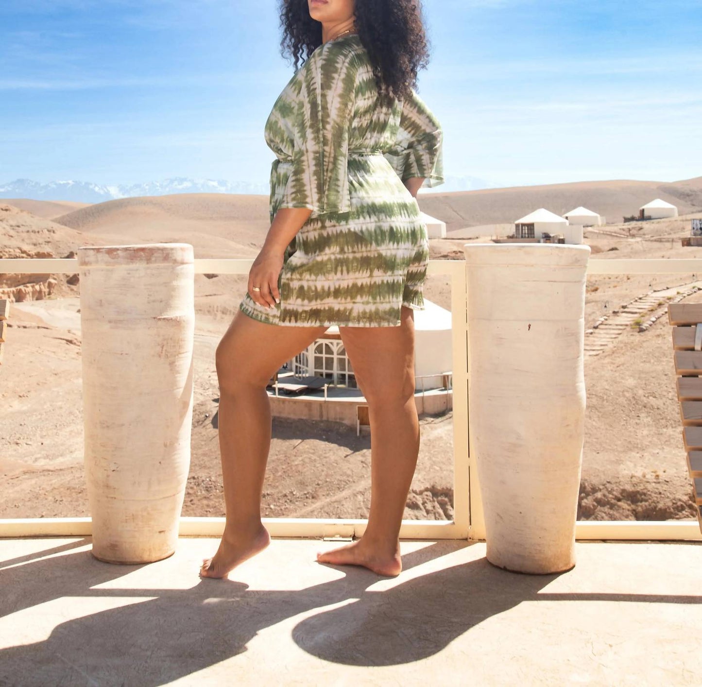 Fashion Szn Curve - Resort V Neck Playsuit