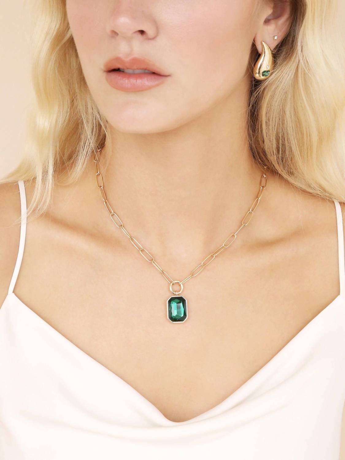 Ettika - Women's Deco Pendant Necklace