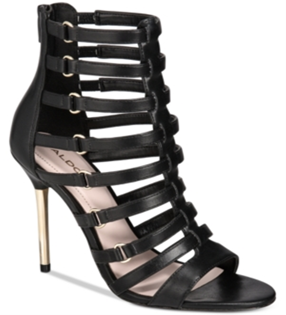Aldo Women's Unaclya Heeled Sandal Black Size 11 B