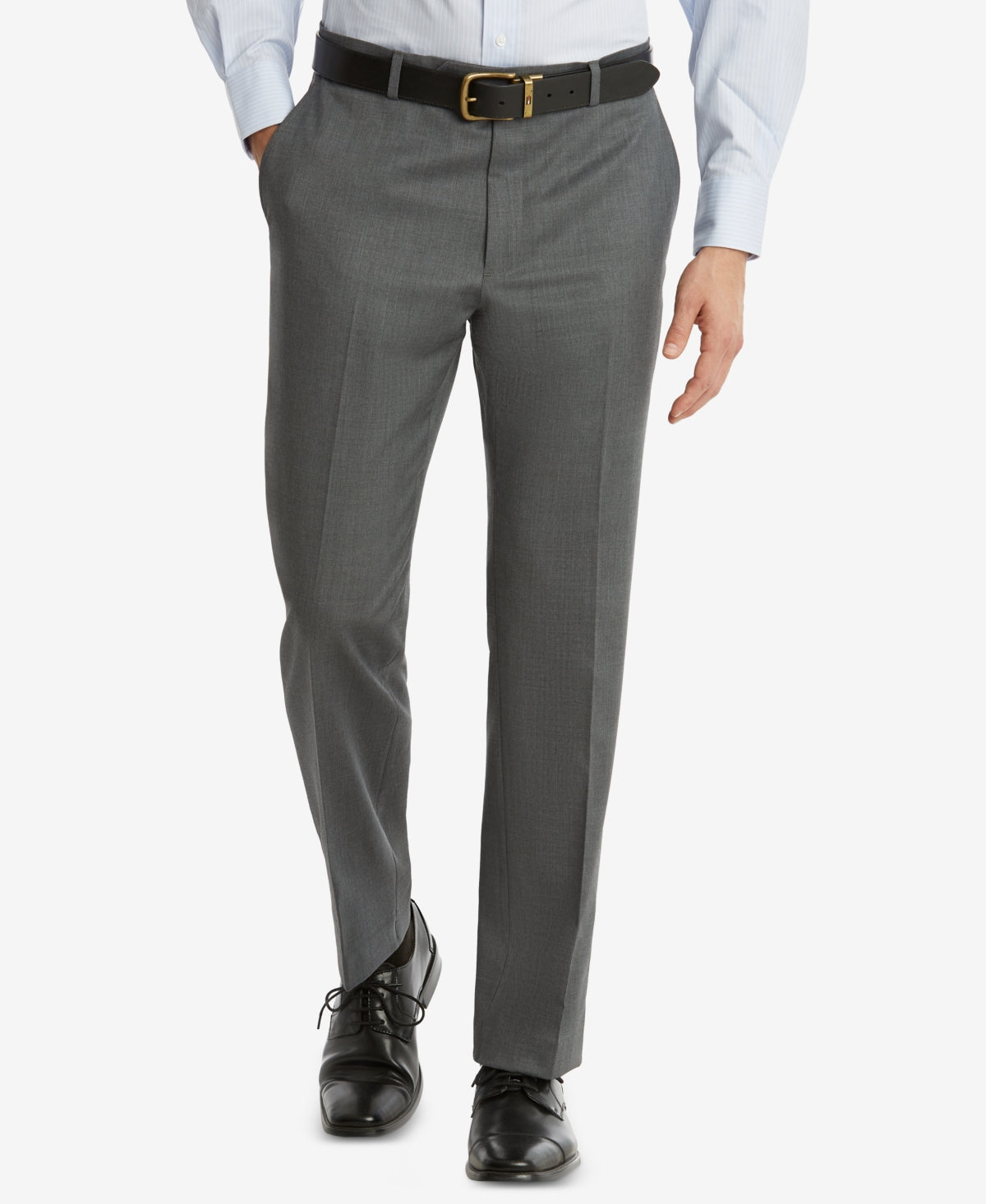 Tommy Hilfiger Men's Modern Fit Th Flex Stretch Suit Pants Gray Size 32X32