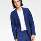 Calvin Klein Men's Skinny Fit Extra Slim Infinite Stretch Suit Jacket Blue Size 42
