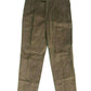 Ralph Lauren Men's Neil Pleated Velveteen Corduroy Pants Brown Size 32X32