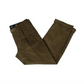 Ralph Lauren Men's Neil Pleated Velveteen Corduroy Pants Brown Size 32X32