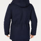 Tommy Hilfiger Men's Modern Fit Snowden Overcoat Blue Size 38