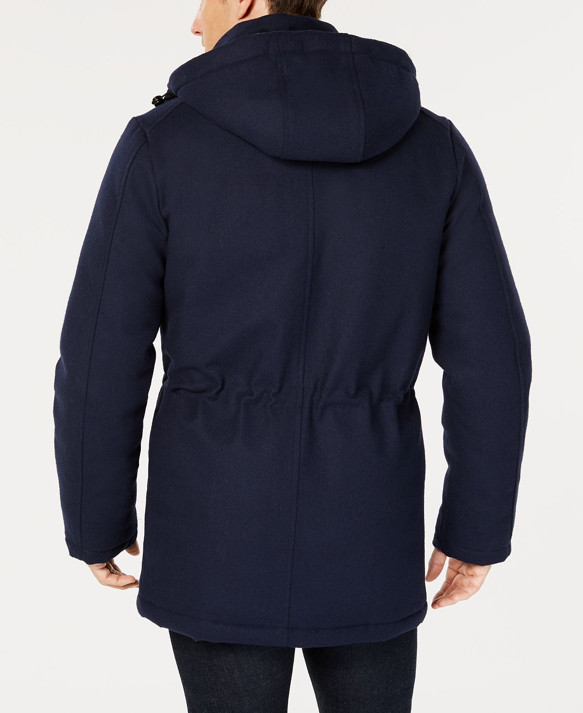 Tommy Hilfiger Men's Modern Fit Snowden Overcoat Blue Size 38