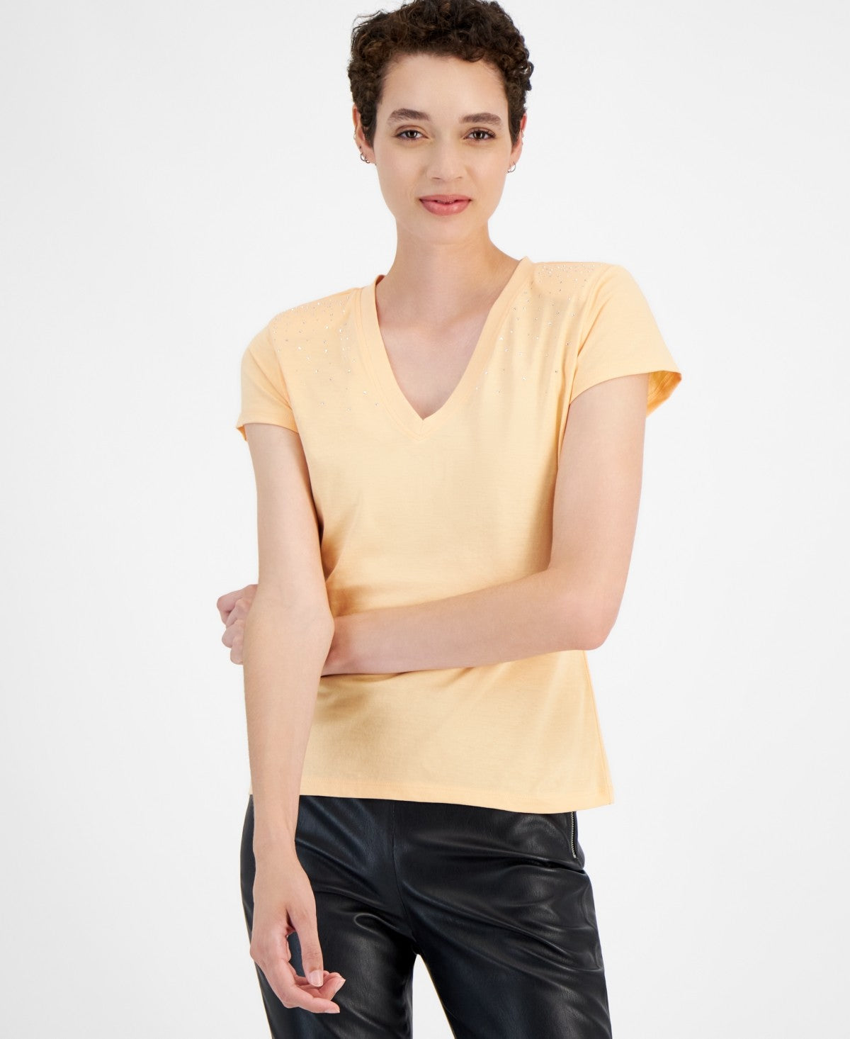 BOSS Hugo Boss Rhinestone T Shirt
