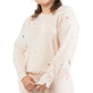 Black Tape Women's Embroidered Sweatshirt Pink Size 3X