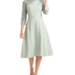 JS Collections Women's Rory Fit & Flare Midi Dress Green Size 16
