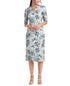 js-collections-womens-shae-embellished-v-neck-dress-gray-pink-size-4