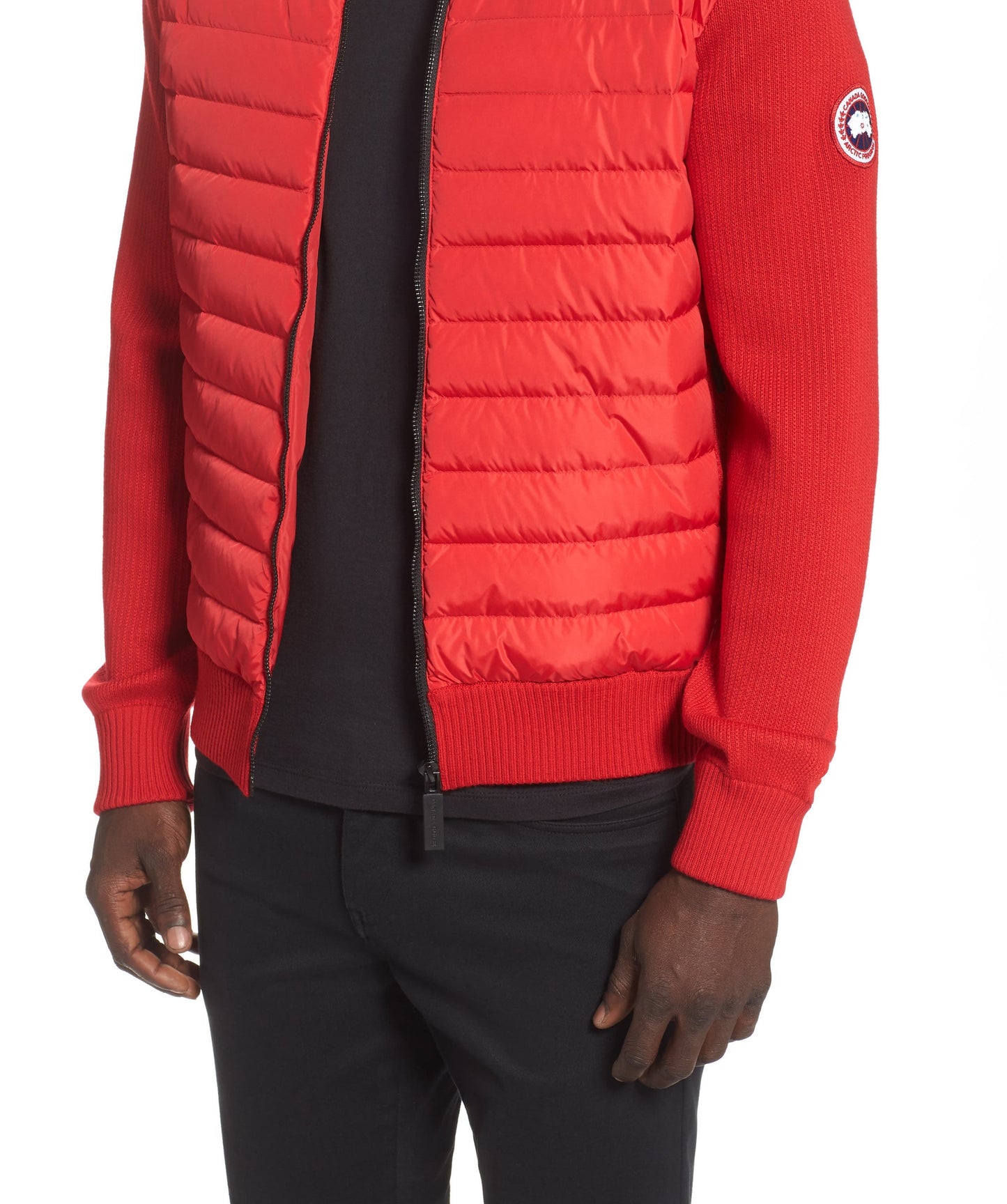 Canada Goose Men's Hybridge 675 Fill Power Down Jacket Red Size Large