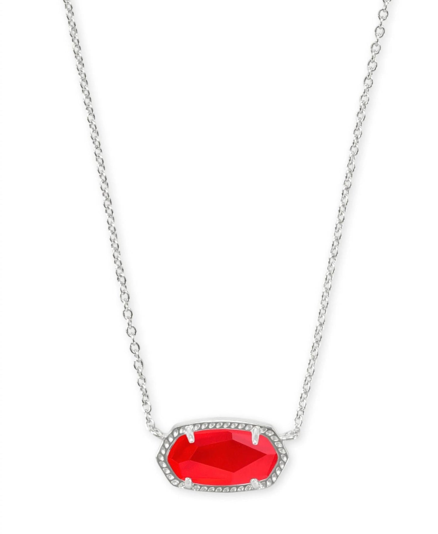 Kendra Scott - Women's Elisa Necklace Rhodium Illusion