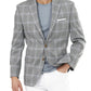 Ralph Lauren Men's Ultraflex Plaid Sport Coat Gray Size 43