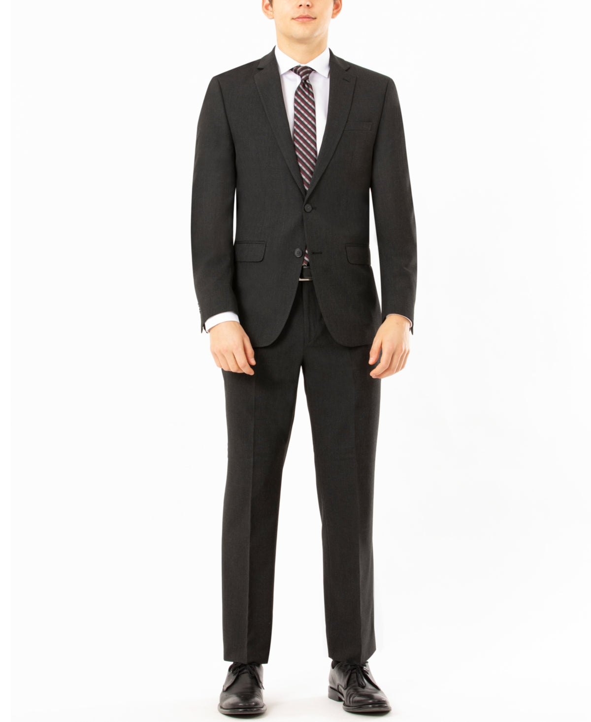 Izod Men's Classic Fit Suits Gray Size 38