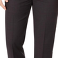 Calvin Klein Men's Jerome Wool Slim Fit Dress Pants Brown
