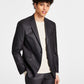 Kenneth Cole Reaction Men's Separate Slim Fit Suit Jacket Black Size 46