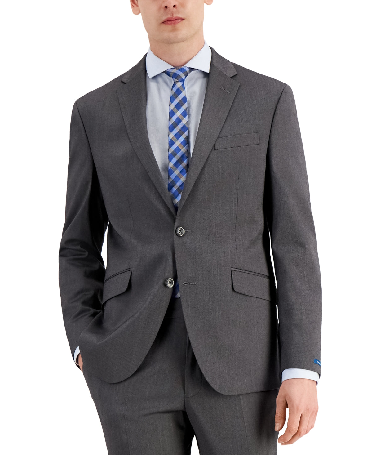 Kenneth Cole Reaction Men's Separate Slim Fit Suit Jacket Gray Size 42