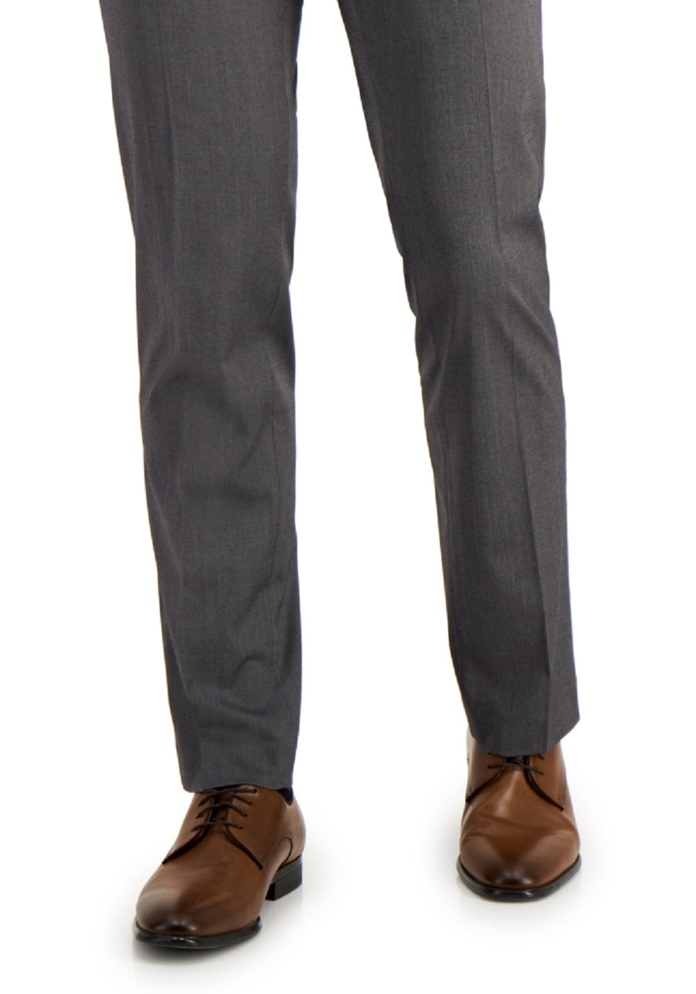 Kenneth Cole Reaction Men's Suit Separate Slim Fit Pants Gray Size 36x30