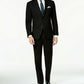 Kenneth Cole Reaction Men's Techni Cole Suit Separate Slim Fit Suit Jacket Black Size 44