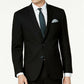Kenneth Cole Reaction Men's Techni Cole Suit Separate Slim Fit Suit Jacket Black Size 44