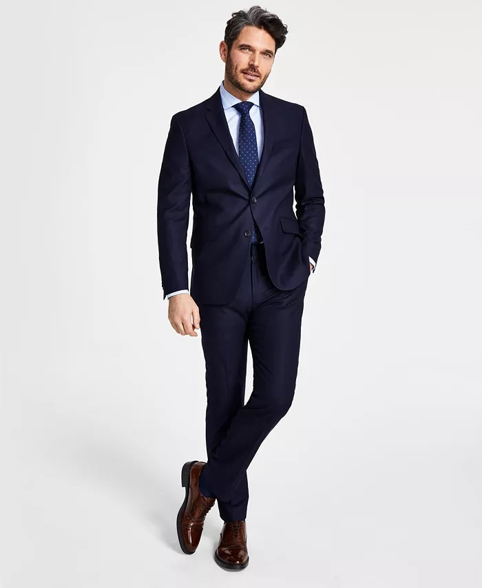 Kenneth Cole Reaction Men's Separate Slim Fit Suit Jacket Navy Size 42-L
