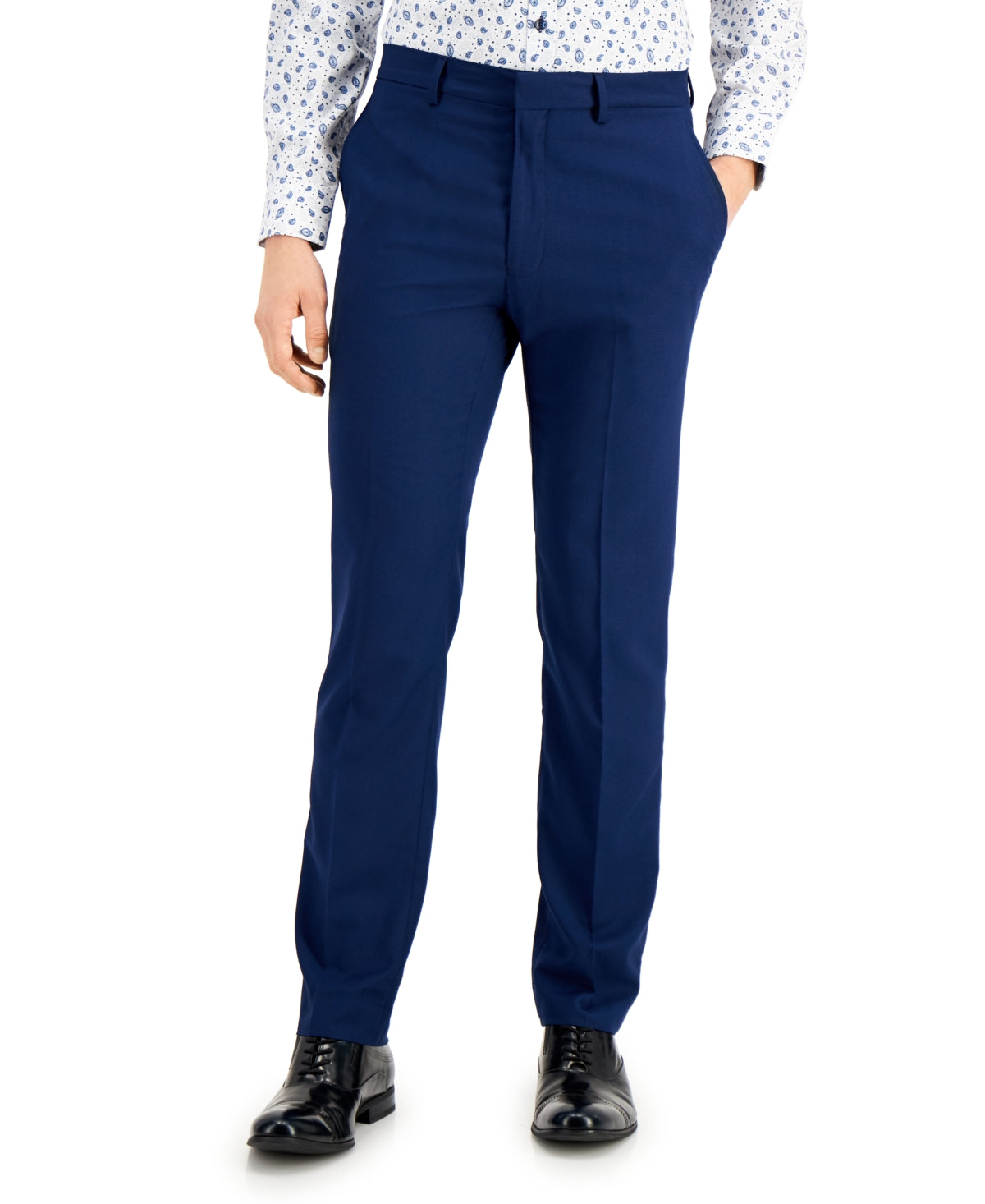 Kenneth Cole Reaction Men's Separate Slim Fit Pants Blue Size 30X30