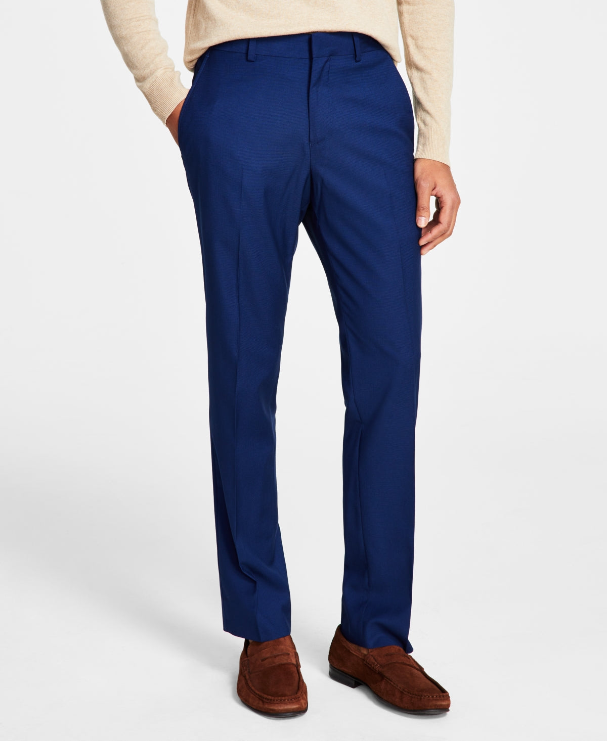 Kenneth Cole Reaction Men's Separate Slim Fit Pants Blue Size 30X32