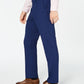 Kenneth Cole Reaction Men's Techni Cole Suit Separate Slim Fit Pants Blue Size 32X34