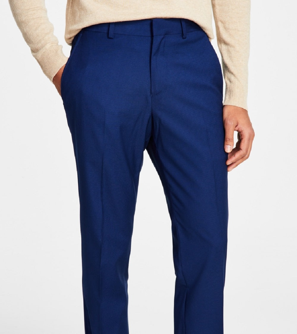 Kenneth Cole Reaction Men's Separate Slim Fit Pants Blue Size 34X30