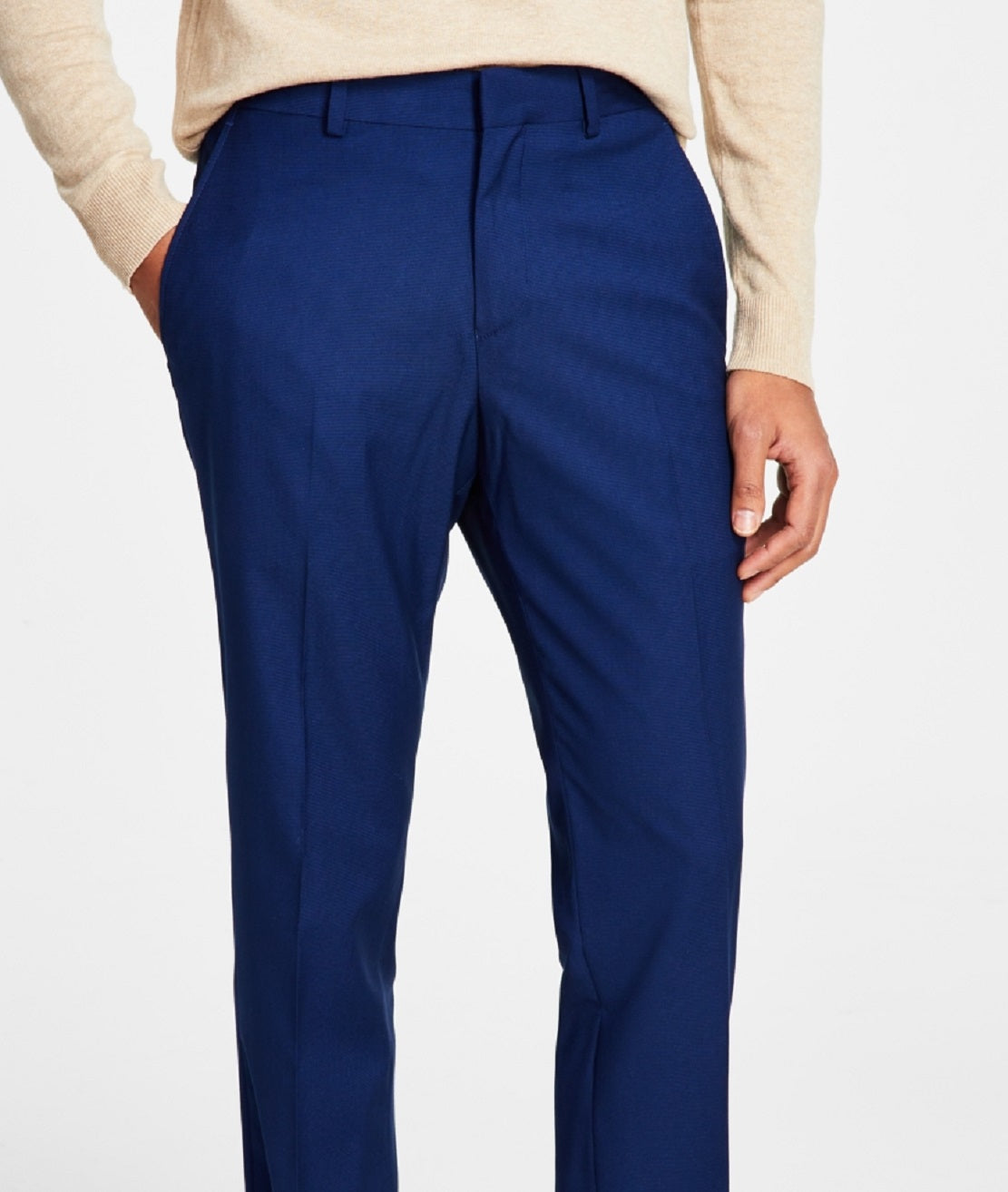 Kenneth Cole Reaction Men's Separate Slim Fit Pants Blue Size 36X32
