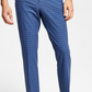 Tommy Hilfiger Men's Modern Fit Th Flex Stretch Check Performance Pants Blue Size 30X30