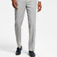 Alfani Men's Slim Fit Solid Knit Suit Pants Gray Size 32X30