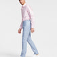 Bar III Men's Slim Fit Linen Suit Pants Blue Size 36X30