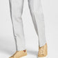Bar III Men's Slim Fit Textured Linen Suit Separate Pant Gray Size 34X34