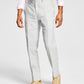 Bar III Men's Slim Fit Textured Linen Suit Separate Pant Gray Size 34X34