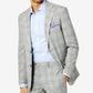 Tallia Men's Slim Fit Wool Suit Jacket Gray Size 38
