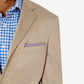 Tallia Men's Slim Fit Knit Suit Jacket Brown Size 38