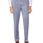 Tallia Men's Slim Fit Knit Suit Pants Blue Size30X32