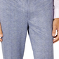 Tallia Men's Slim Fit Knit Suit Pants Blue Size30X32