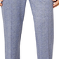 Tallia Men's Slim Fit Knit Suit Pants Blue Size30X32