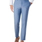 Tallia Men's Slim Fit Chambray Suit Separate Pant Blue Size 30X30