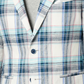 Tallia Men's Slim Fit Multicolor Plaid Blazer White Size 42