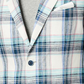 Tallia Men's Slim Fit Multicolor Plaid Blazer White Size 42